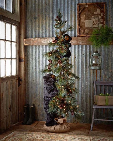 primitive christmas tree ideas|rustic country christmas tree decorations.